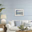 «Coastal Sea Of Sighs», reproduction sous verre encadrée, design par Annabelle Hall-133710132-133710131