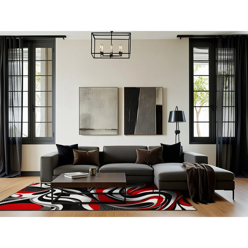 Whirl Rug, Round 4'