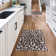 Rayna Lennie Brown Gold Ivory Modern Leopard Animal Print Indoor Area Rug, Flat Pile for Living Room & Bedroom