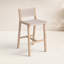 Delano Outdoor Teak Bar Stool-818985603-818985602-818985611