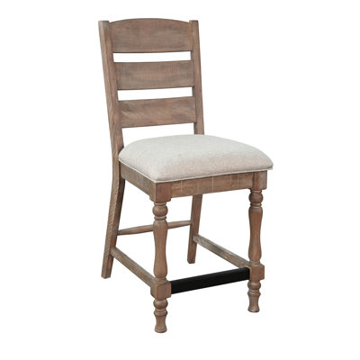 Tabouret de comptoir Sierra, siège à coussin