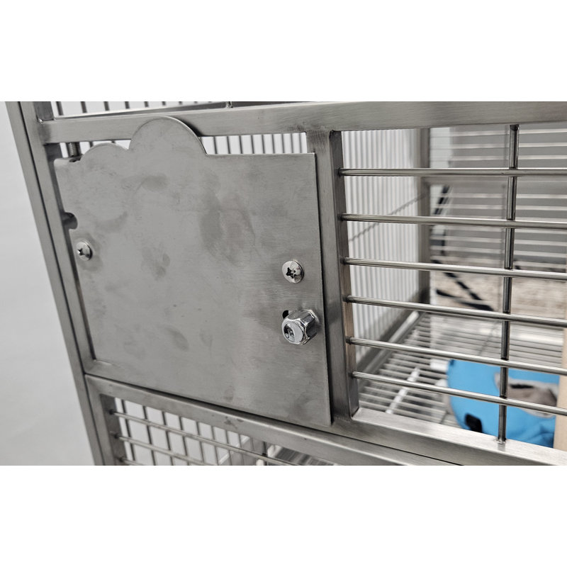 Grande cage dôme en grès par A&E, 63" H x 32" L x 23" W, Grès
