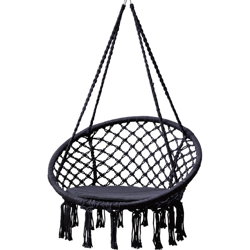 Kongsberg Swing Chair, Black