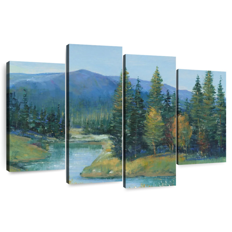 Alvord Trout Stream II, 42" H x 68" W