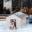 Abri pour chat pliant chauffant Havish