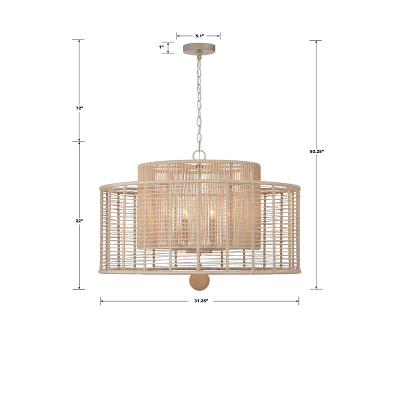 8-Light Chandelier