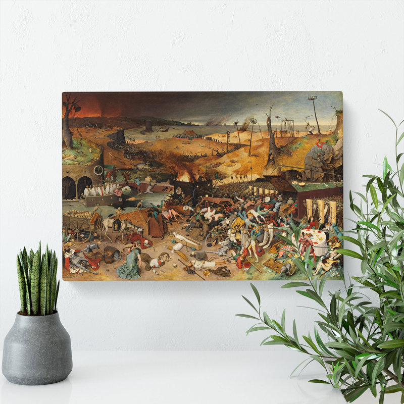 The Triumph Of Death by Pieter Bruegel The Elder - Wrapped Canvas, 40cm H x 60cm W x 3cm D