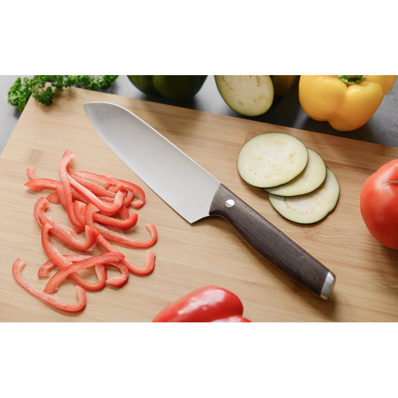 Couteau à Santoku en acier inoxydable de 7 po BergHOFF Essentials Stee