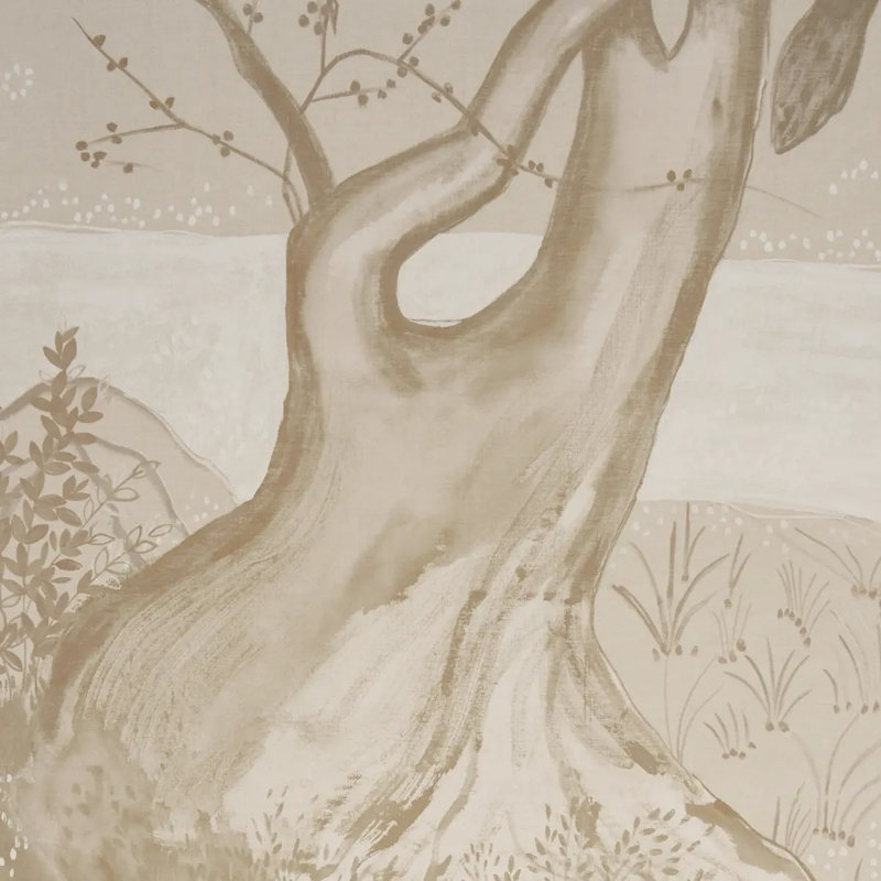Colette Cosentino Floral Matte Wallpaper by Colette Cosentino, Ivory