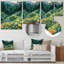 «Green Mountain Summer Flower Meadows III - Landscape Mountains», art mural-1152772517-1152772514
