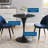 Lippa Round Artificial Marble Dining Tabl-1849822969-1849822968
