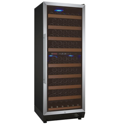 Allavino 24" Wide Vite II Tru-Vino 99 Bottle Dual Zone Right Hinge Wine Refrigerator on Fridge.com