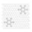 Florava 12 in. x 12 in. Matte Porcelain Mosaic Floor and Wall Tile-89239269