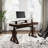 63'' W Height Adjustable Rectangle Executive Desk