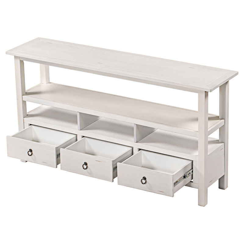 Console Statford 57,8, Blanc antique