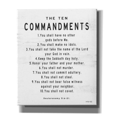 " The Ten Commandments " by Cindy Jacobs