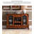 47.24" Brown Rectangular Solid Wood Wine Racks-1386884815