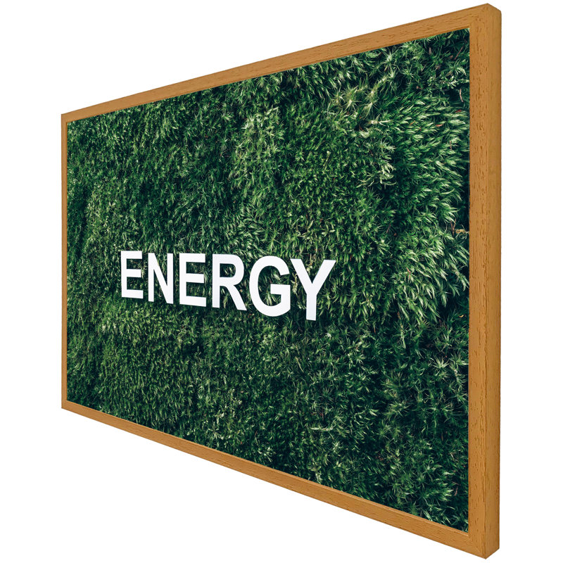 Bovill Wellness Energy - Single Picture Frame Print, 76cm H x 114cm W x 4cm D, Oak Framed