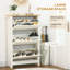 18 Pair Flip Down Shoe Storage