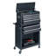 Ensemble de 6 tiroirs et roues en acier 26,85 po Scarborough