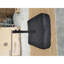 Parasol de patio double 15 po x 9 pi avec évent et base - matériau extérieur bleu