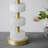 13x13x26" Table Lamp with Marble Body