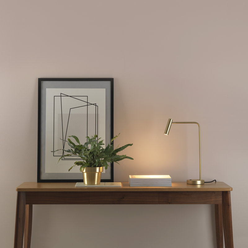 Enna LED Desk Table Lamp, Gold