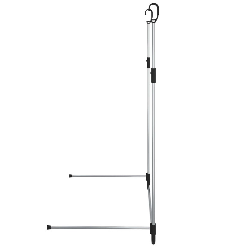 Melyssa Metal Adjustable Wall Mounted Clothes Rack