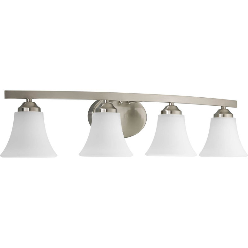 Hilary 4 - Light Dimmable Vanity Light, Brushed Nickel