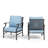 Argirios Metal Patio Chair with Cushions(Set of 2)-101468480