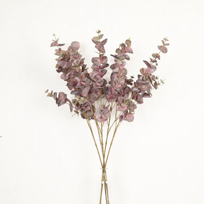 40 "branche artificielle d'eucalyptus en automne pour le remplissage de vase, branche de feuillage de ferme longue tige florale en vrac pour les décorations de table de pièce maîtresse de table de bureau à domicile