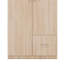 Armoire en bois avec portes doubles, tringle, tablettes, tiroir-1768678104