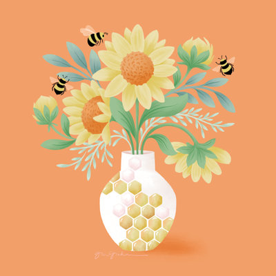 " Sunflower Bouquet " by Gia Graham