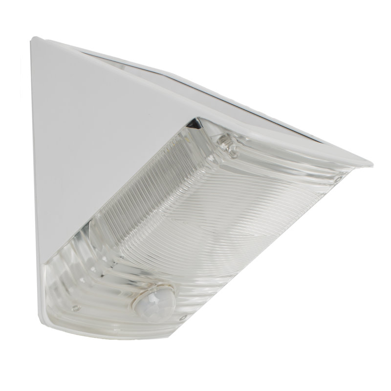 Solar Wedge Low Voltage Integrated LED Deck Light, White
