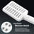 Shower System With 3 Body Jets,12 Inch Wall Mounted Rainfall Shower Set Rain Shower Head And Handheld Spray-99051396