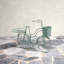 Christine Metal Bicycle Style Outdoor Planter
