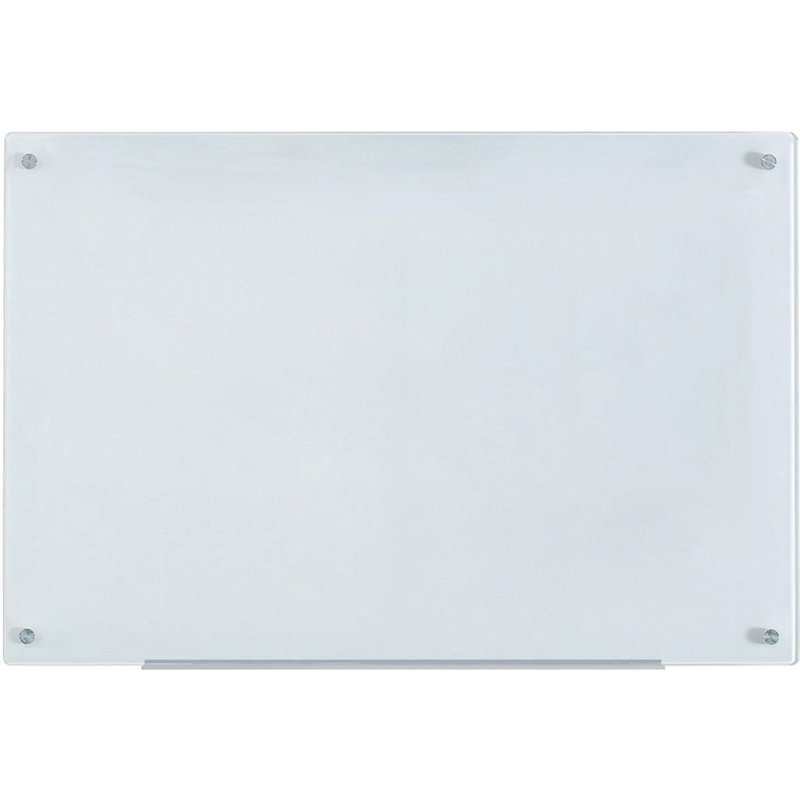 Audio-Visual Direct Non-Magnetic Glass Dry-Erase Board, 24" x 36"