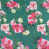 Green Flower Polyester