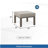 Set Of 2 All-Weather Metal Patio Ottomans With Thick Cushions And Robust Frame, For Outdoor Relaxation And Versatility-751493323