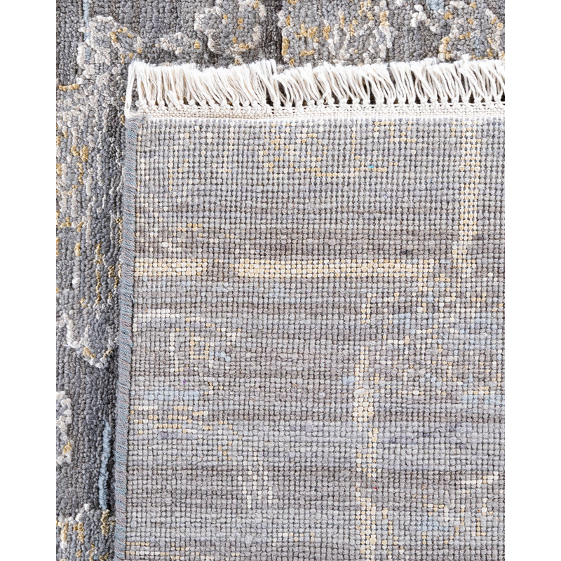 Overdyed One-of-a-Kind 8' 1" X 10' 1" Hand Knotted Area Rug