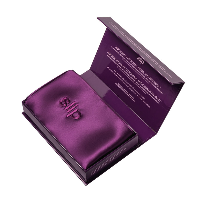  Slip Pure Silk Queen Pillowcase, Purple