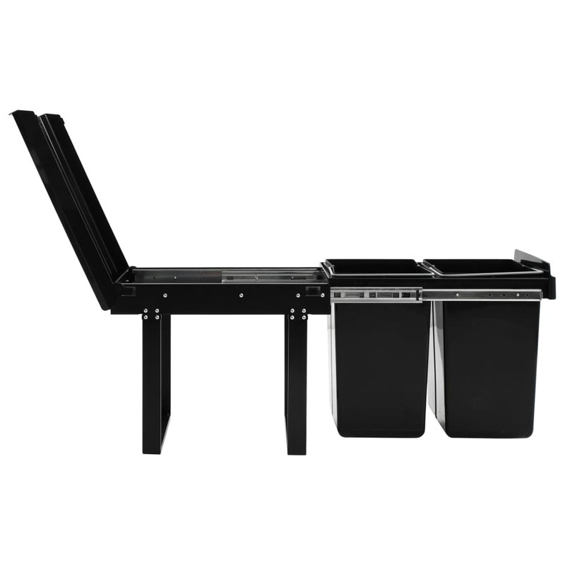 Poubelle de cuisine coulissante vidaXL 12,7 gal