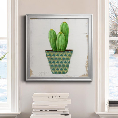 " Boho Cacti II " Painting Print