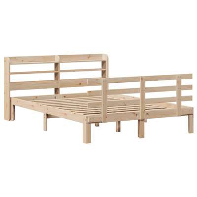Bed Frame With Headboard Without Mattress