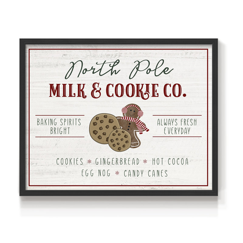 Milk and Cookie Co-Print - Restickable, H 22 po x l 28 po, Noir, noir, noir, noir