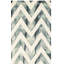 Tapis ivoire / gris en laine touffeté à la main Danny-1285748308