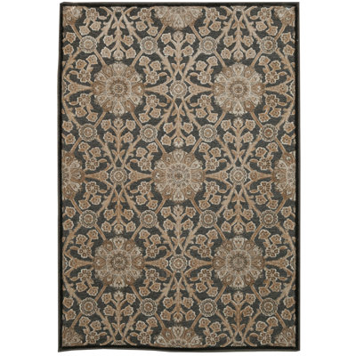 Conatser Damask Shag Area Rug