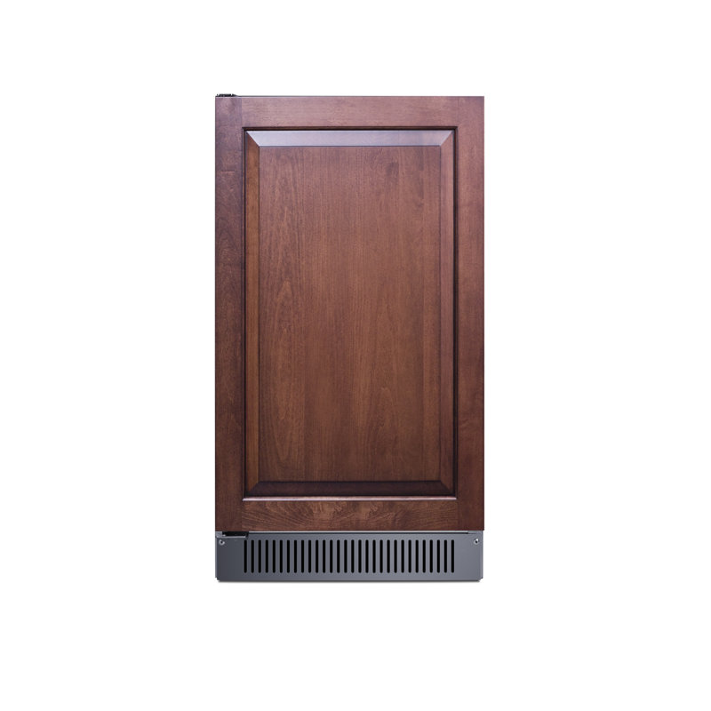 Summit Appliance 18" Wide Panel Ready (Panel Not Included) ADA Clear Icemaker