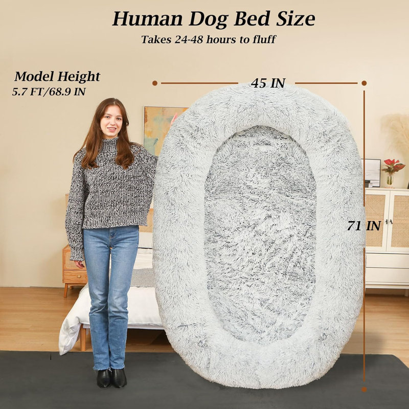 Faux Fur Pet Bed