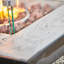 Square Concrete Propane Smokeless Fire Pit Table